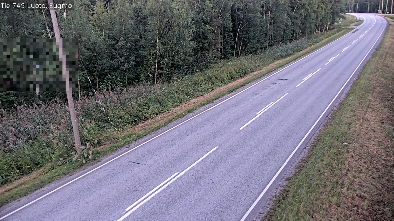 Kelikamerat Kuva Tie 749 Luoto, Eugmo, Luoto, Pohjanmaa