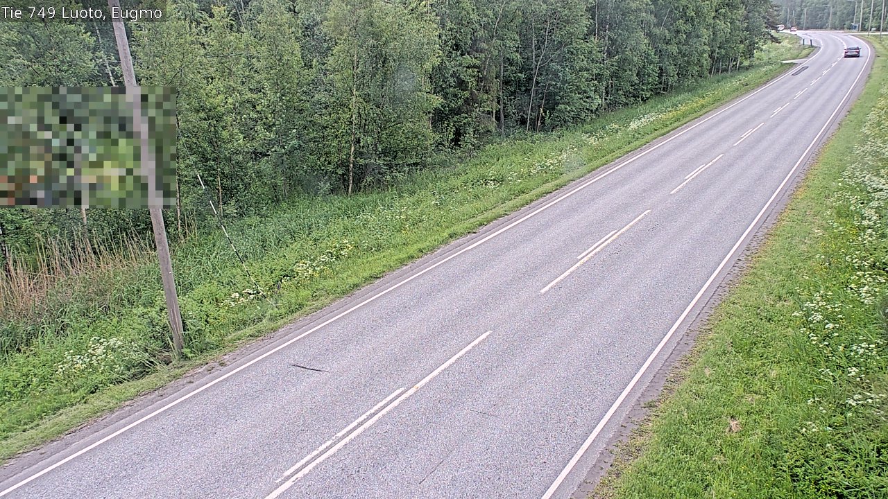 Kelikamerat Kuva Tie 749 Luoto, Eugmo, Luoto, Pohjanmaa