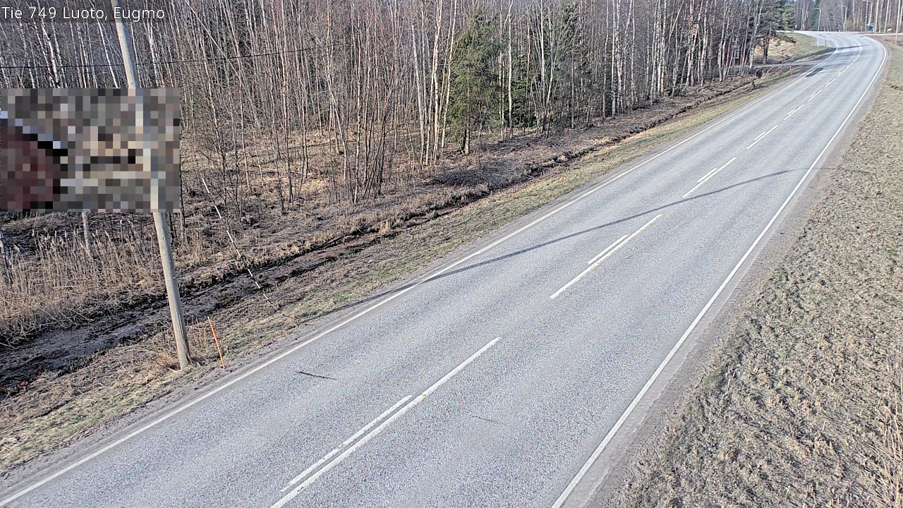 Weather Camera Image Väg 749 Larsmo, Eugmo, Luoto, Pohjanmaa