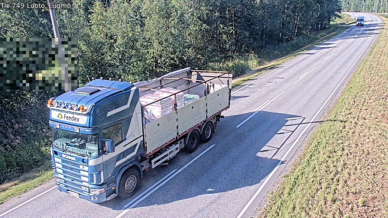 Kelikamerat Kuva Tie 749 Luoto, Eugmo, Luoto, Pohjanmaa