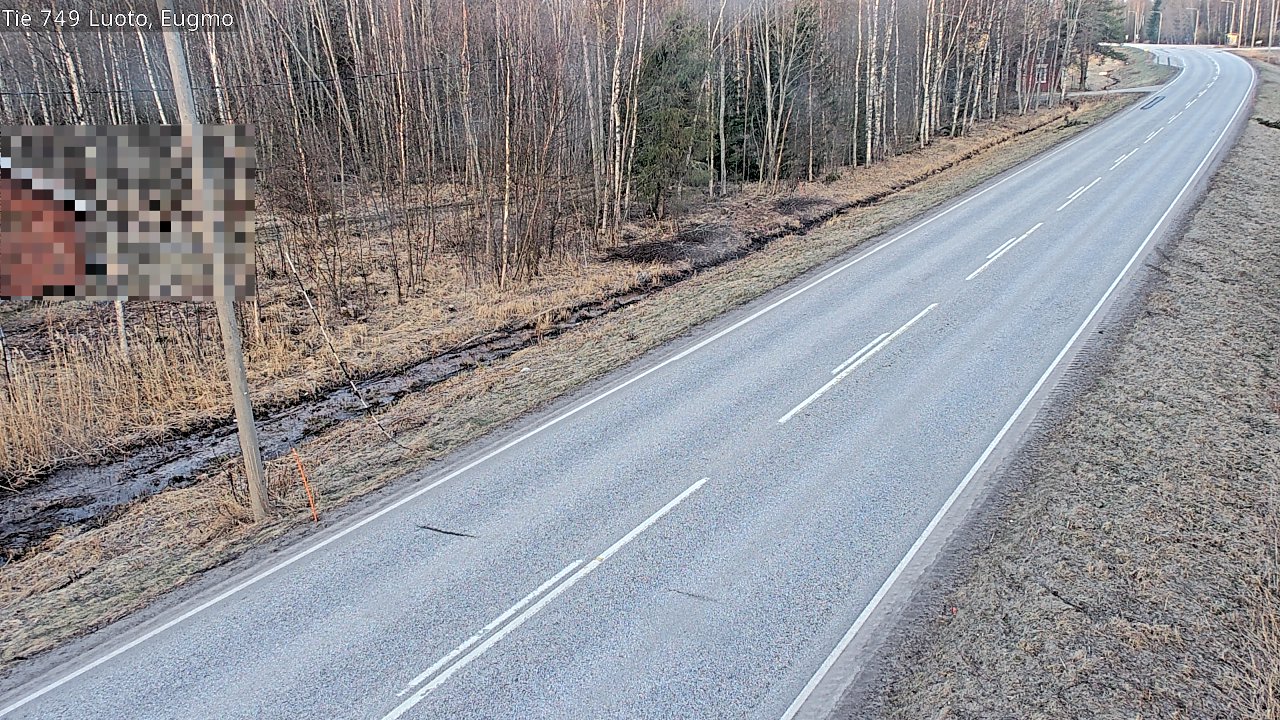 Kelikamerat Kuva Tie 749 Luoto, Eugmo, Luoto, Pohjanmaa