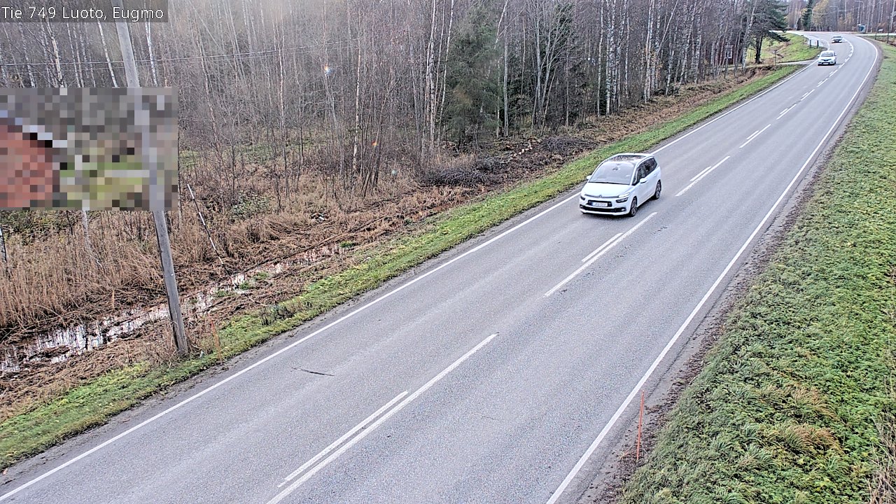 Kelikamerat Kuva Tie 749 Luoto, Eugmo, Luoto, Pohjanmaa