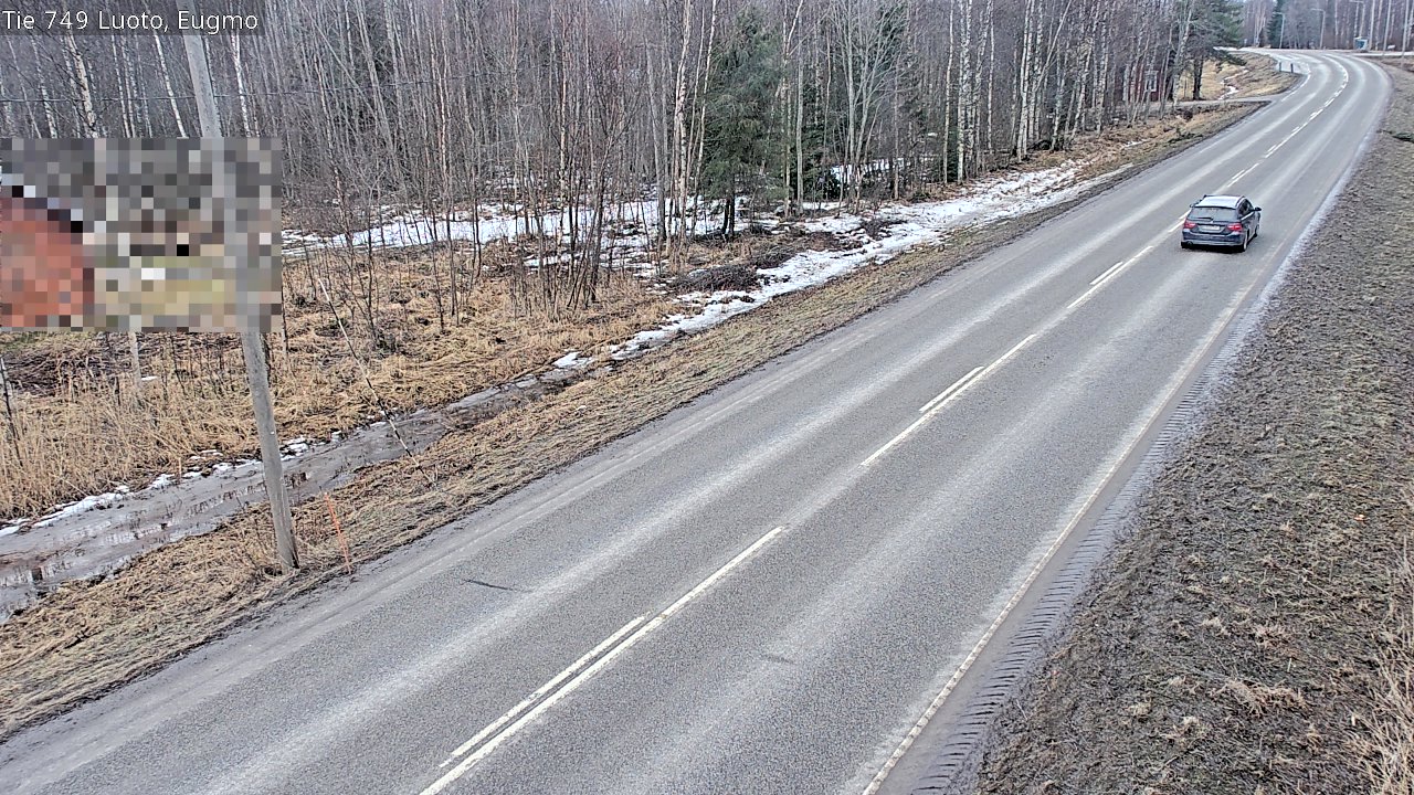Weather Camera Image Road 749 Luoto, Eugmo, Luoto, Pohjanmaa