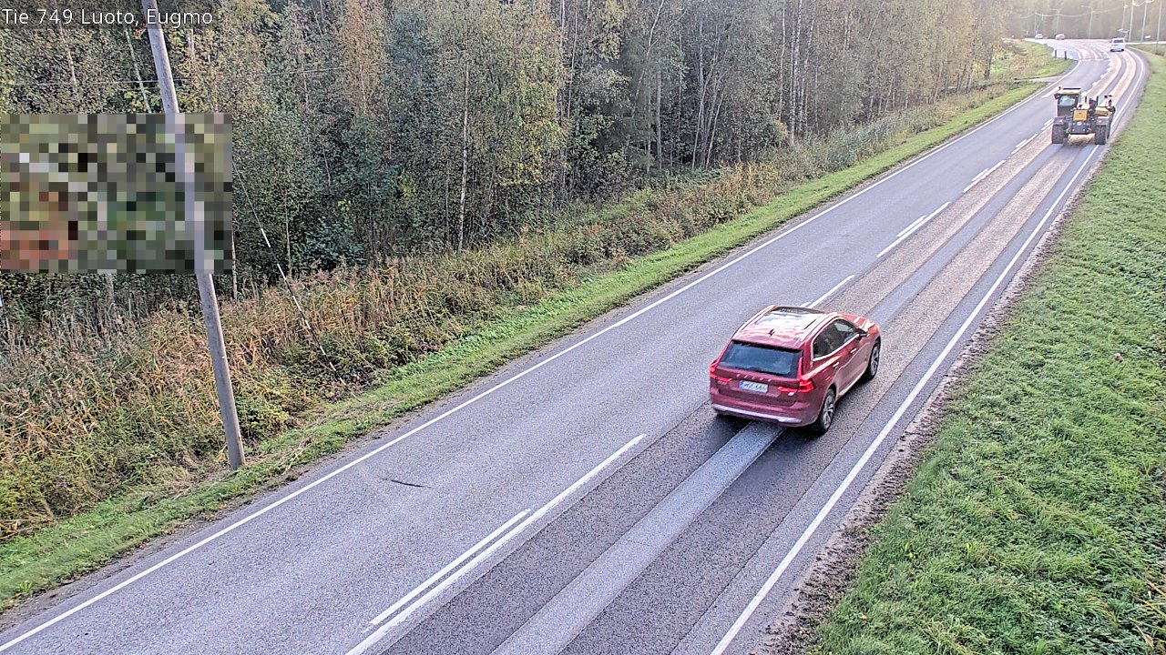 Kelikamerat Kuva Tie 749 Luoto, Eugmo, Luoto, Pohjanmaa