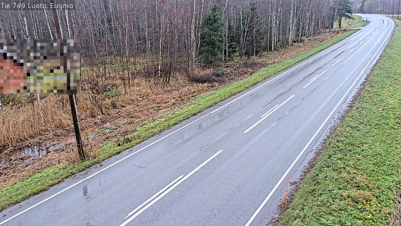 Weather Camera Image Road 749 Luoto, Eugmo, Luoto, Pohjanmaa