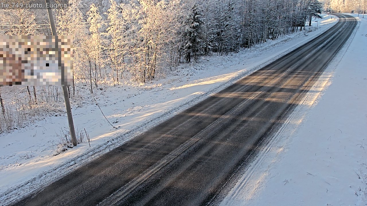 Weather Camera Image Road 749 Luoto, Eugmo, Luoto, Pohjanmaa