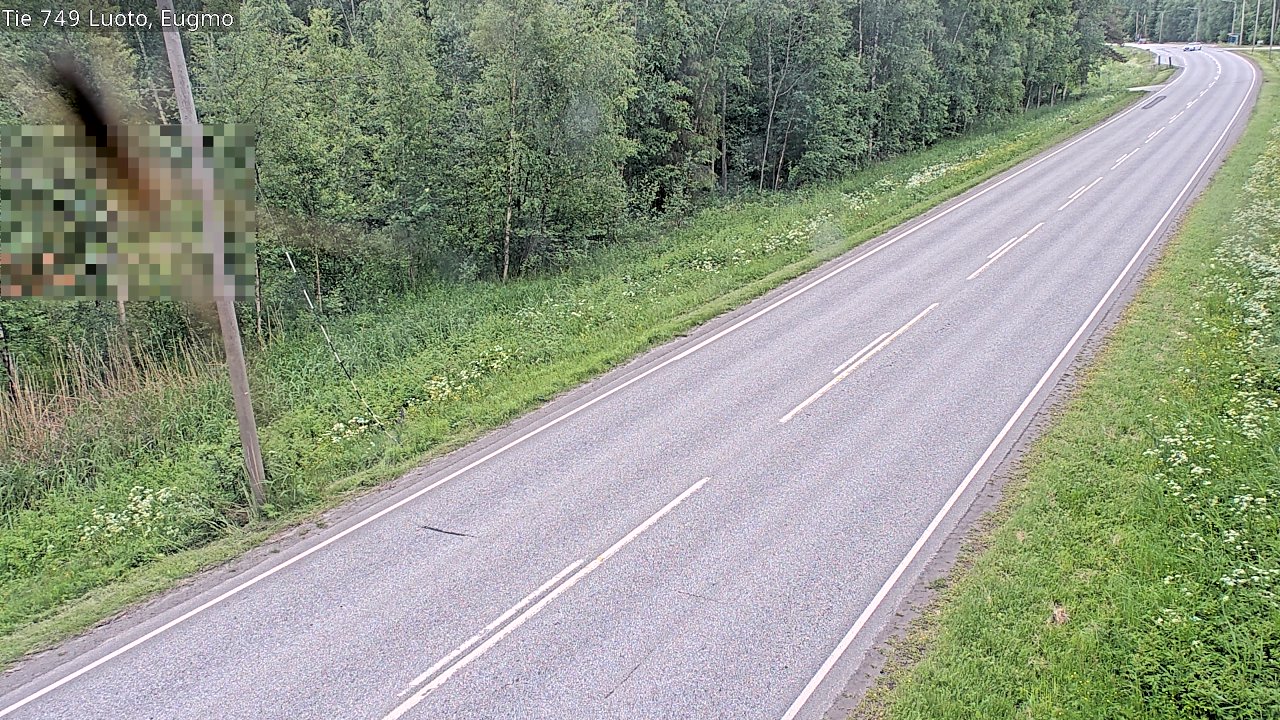 Kelikamerat Kuva Tie 749 Luoto, Eugmo, Luoto, Pohjanmaa