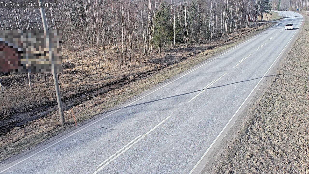 Kelikamerat Kuva Tie 749 Luoto, Eugmo, Luoto, Pohjanmaa