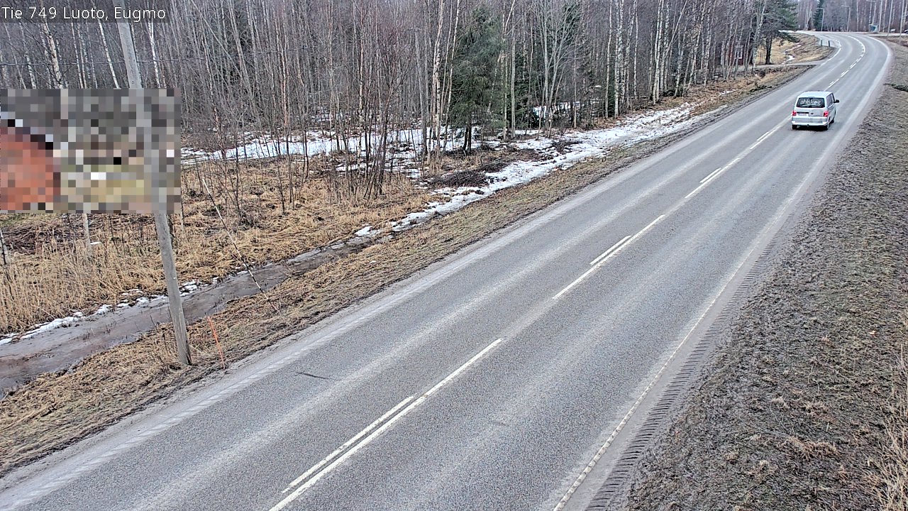 Kelikamerat Kuva Tie 749 Luoto, Eugmo, Luoto, Pohjanmaa