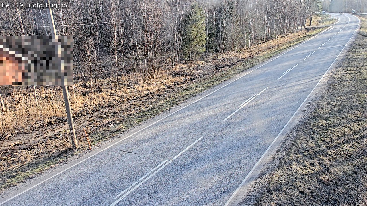 Kelikamerat Kuva Tie 749 Luoto, Eugmo, Luoto, Pohjanmaa