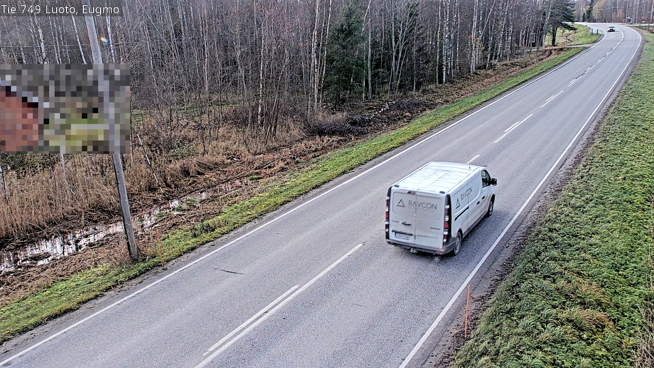 Kelikamerat Kuva Tie 749 Luoto, Eugmo, Luoto, Pohjanmaa