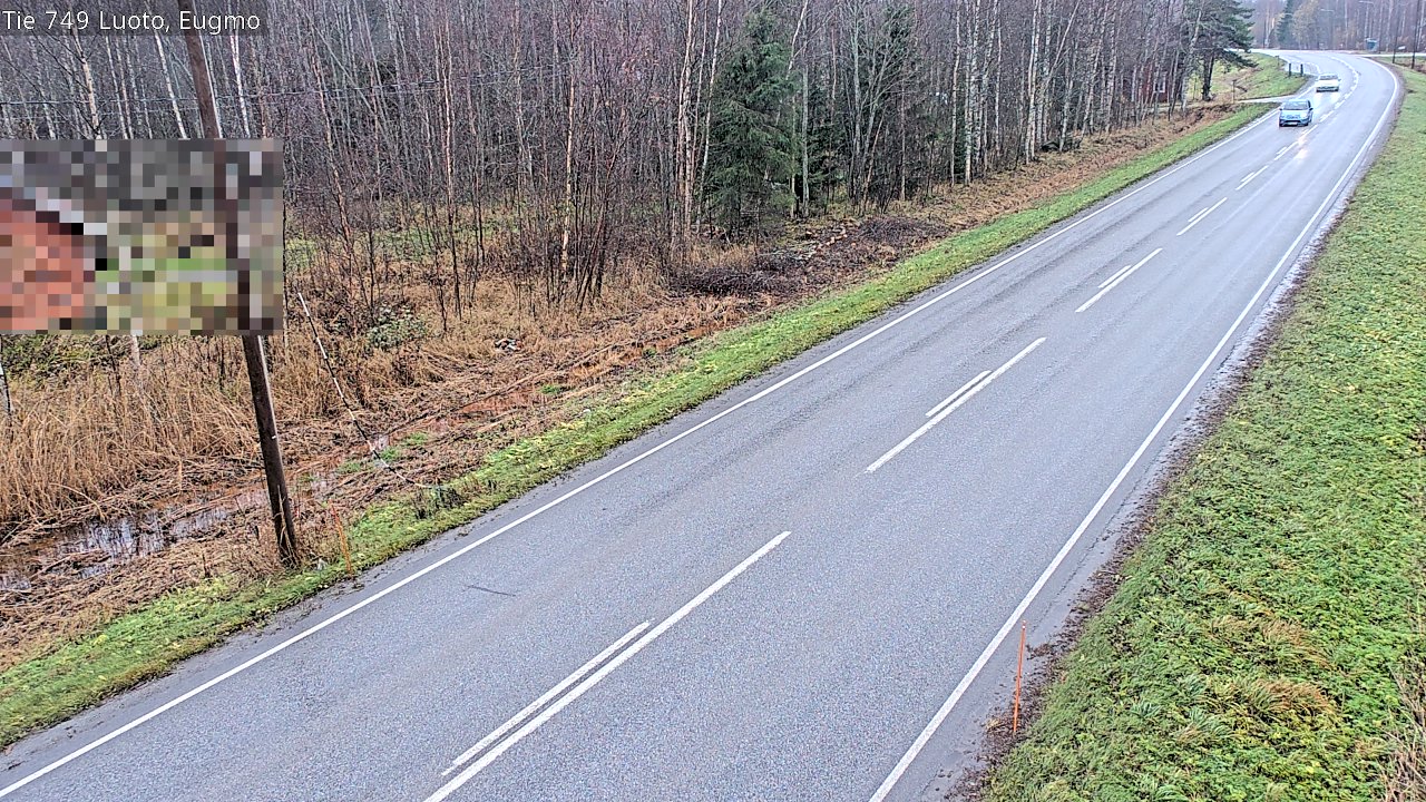 Weather Camera Image Väg 749 Larsmo, Eugmo, Luoto, Pohjanmaa