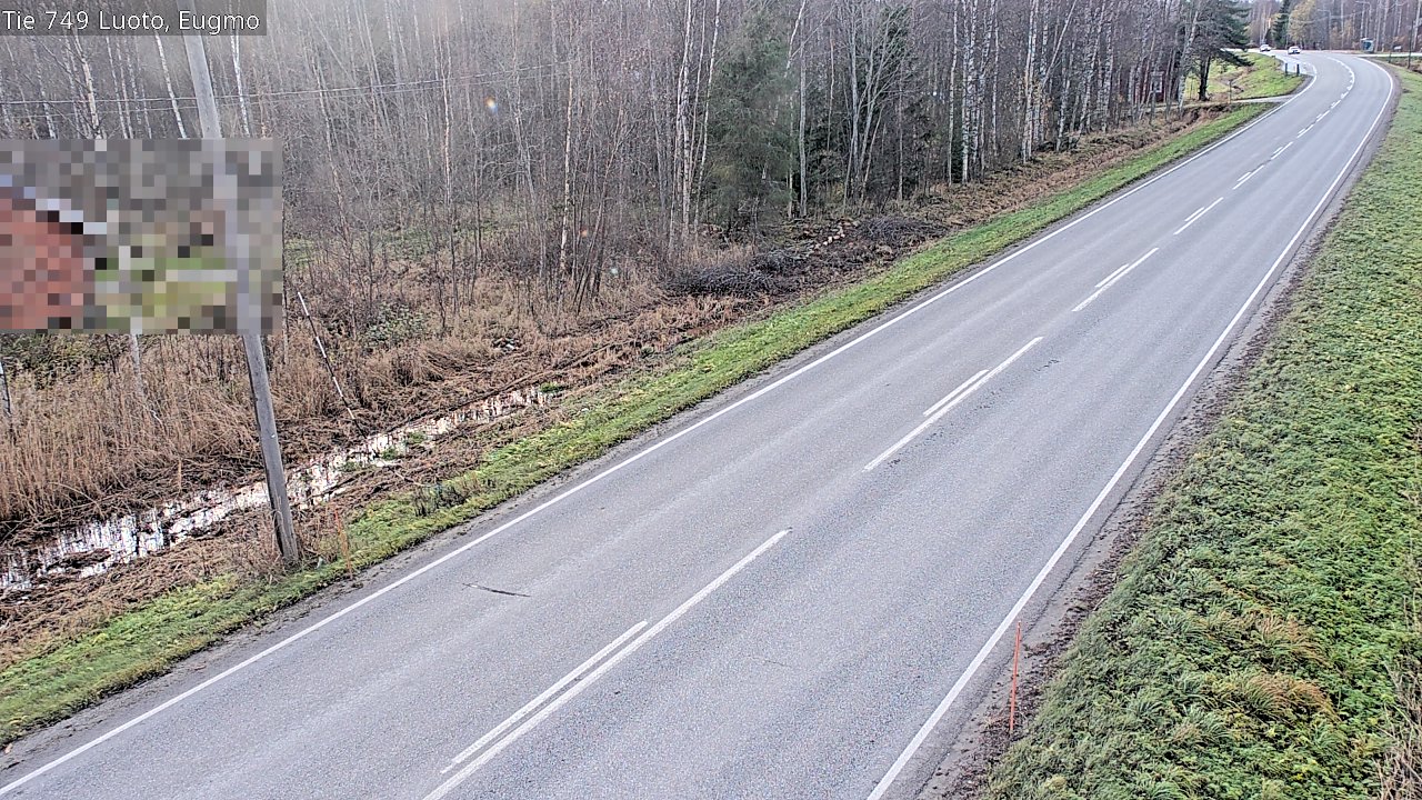 Kelikamerat Kuva Tie 749 Luoto, Eugmo, Luoto, Pohjanmaa