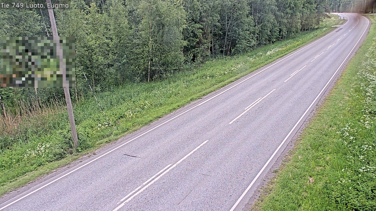 Kelikamerat Kuva Tie 749 Luoto, Eugmo, Luoto, Pohjanmaa