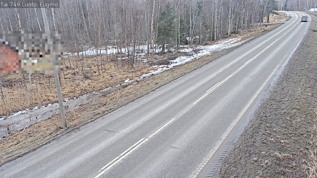 Weather Camera Image Road 749 Luoto, Eugmo, Luoto, Pohjanmaa