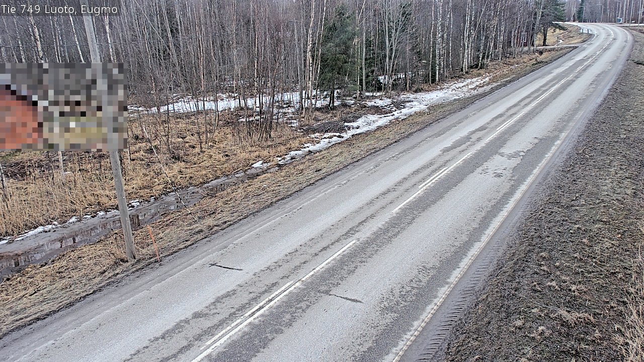 Weather Camera Image Road 749 Luoto, Eugmo, Luoto, Pohjanmaa