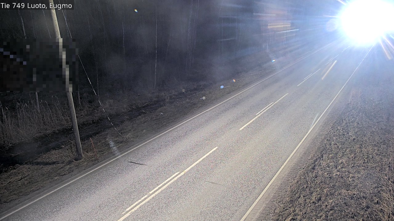 Weather Camera Image Väg 749 Larsmo, Eugmo, Luoto, Pohjanmaa