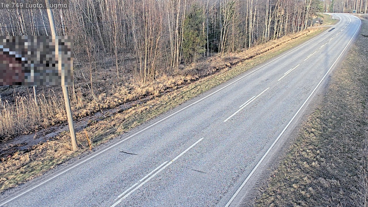 Weather Camera Image Väg 749 Larsmo, Eugmo, Luoto, Pohjanmaa