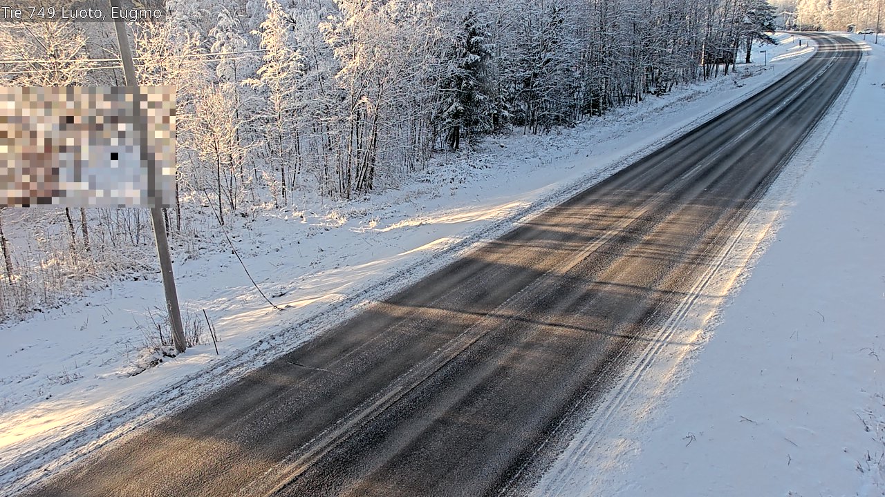 Weather Camera Image Road 749 Luoto, Eugmo, Luoto, Pohjanmaa