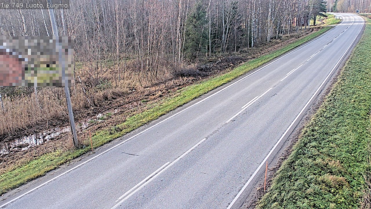 Kelikamerat Kuva Tie 749 Luoto, Eugmo, Luoto, Pohjanmaa