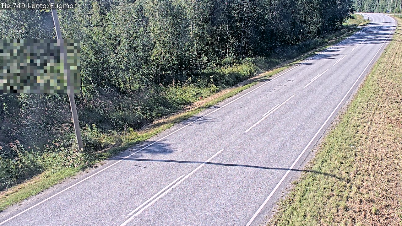 Kelikamerat Kuva Tie 749 Luoto, Eugmo, Luoto, Pohjanmaa
