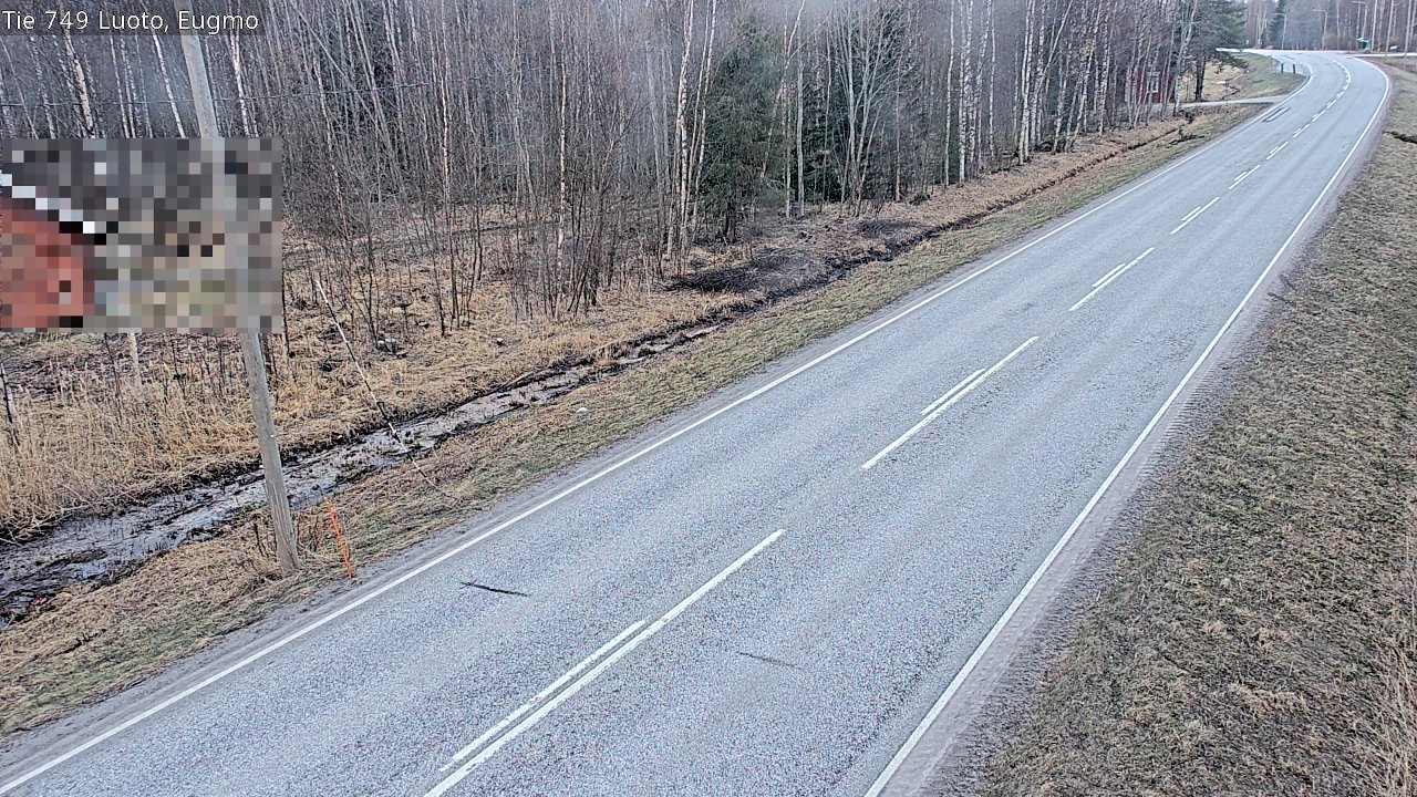 Weather Camera Image Väg 749 Larsmo, Eugmo, Luoto, Pohjanmaa