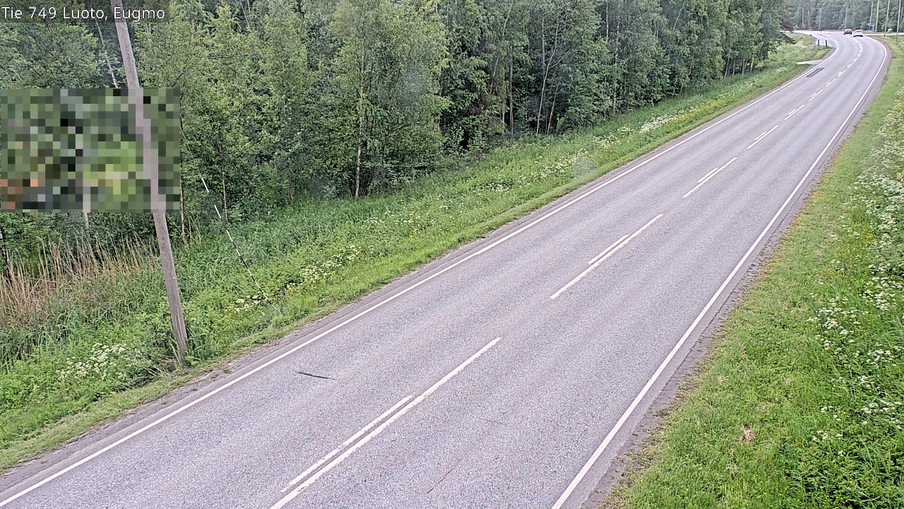 Kelikamerat Kuva Tie 749 Luoto, Eugmo, Luoto, Pohjanmaa