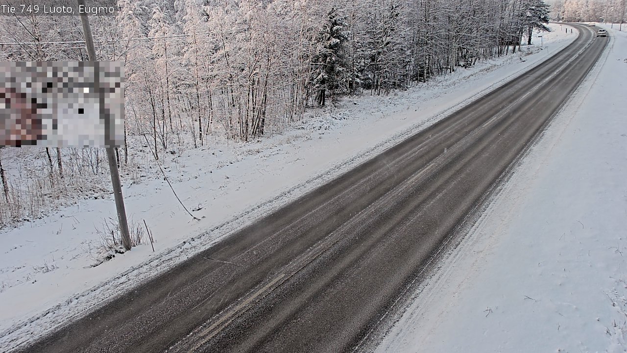 Weather Camera Image Road 749 Luoto, Eugmo, Luoto, Pohjanmaa