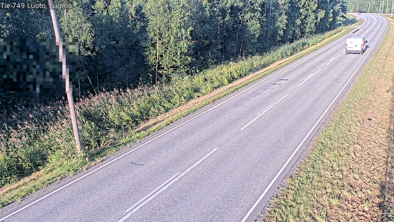 Kelikamerat Kuva Tie 749 Luoto, Eugmo, Luoto, Pohjanmaa
