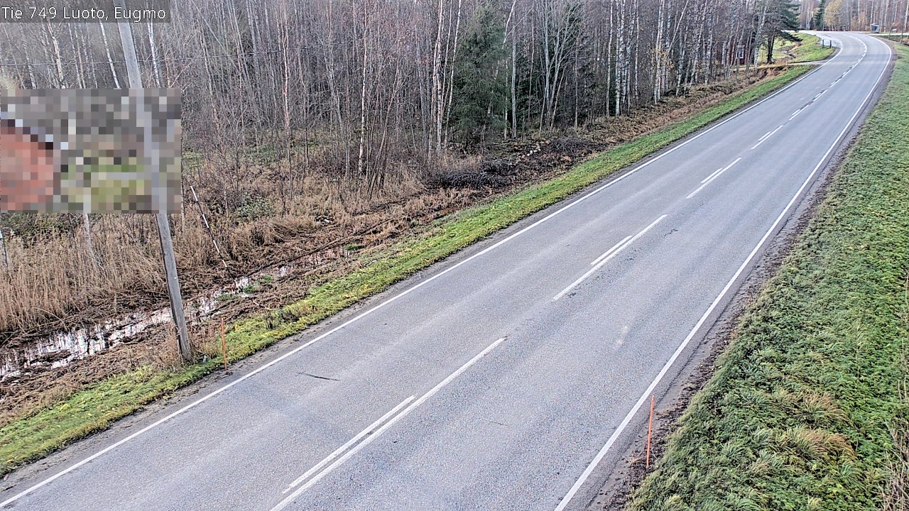 Kelikamerat Kuva Tie 749 Luoto, Eugmo, Luoto, Pohjanmaa