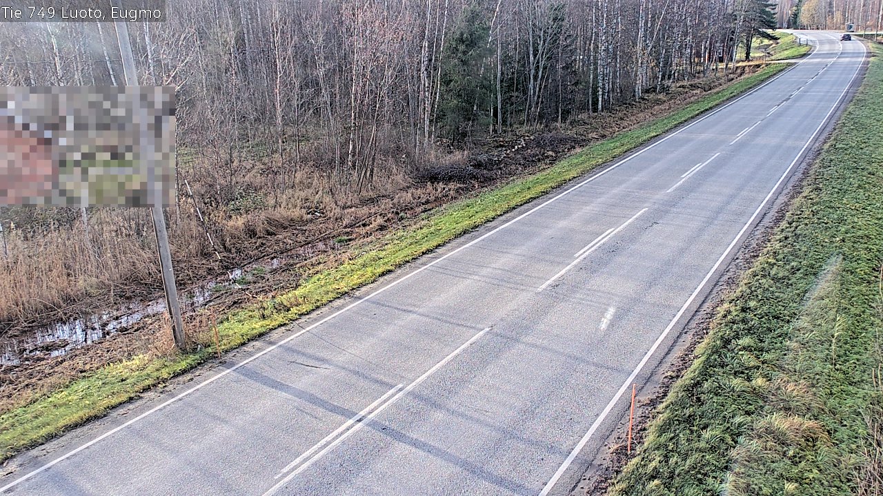 Kelikamerat Kuva Tie 749 Luoto, Eugmo, Luoto, Pohjanmaa