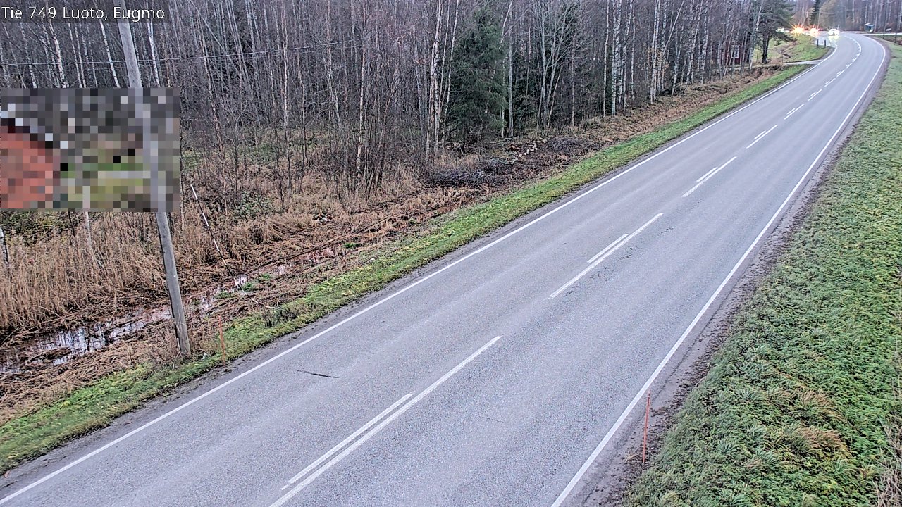 Kelikamerat Kuva Tie 749 Luoto, Eugmo, Luoto, Pohjanmaa