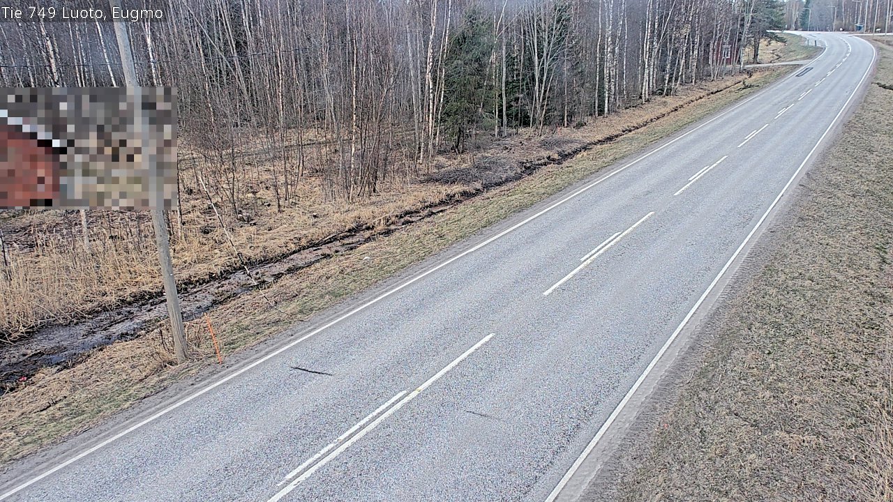 Weather Camera Image Väg 749 Larsmo, Eugmo, Luoto, Pohjanmaa
