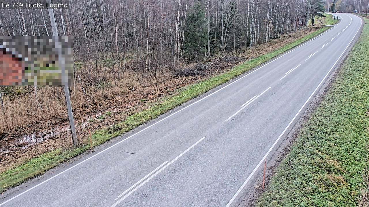 Kelikamerat Kuva Tie 749 Luoto, Eugmo, Luoto, Pohjanmaa