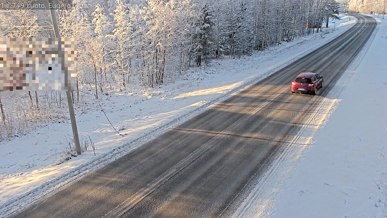 Weather Camera Image Road 749 Luoto, Eugmo, Luoto, Pohjanmaa