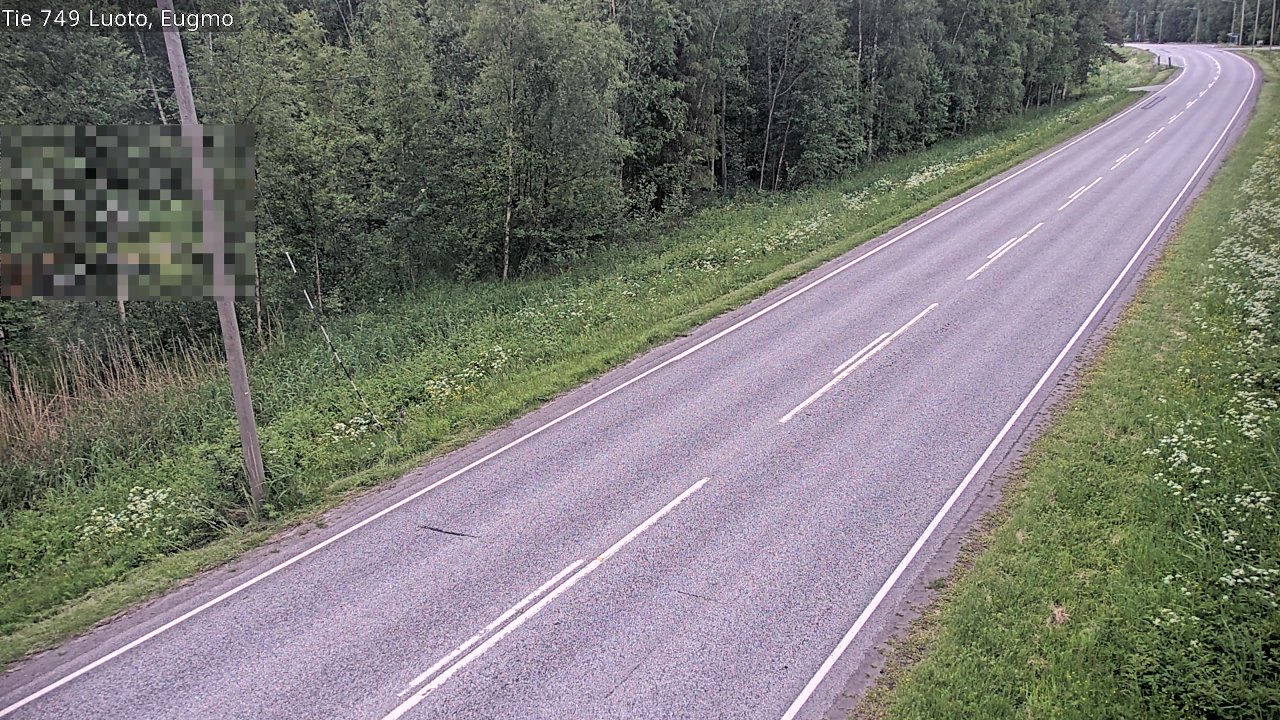 Kelikamerat Kuva Tie 749 Luoto, Eugmo, Luoto, Pohjanmaa