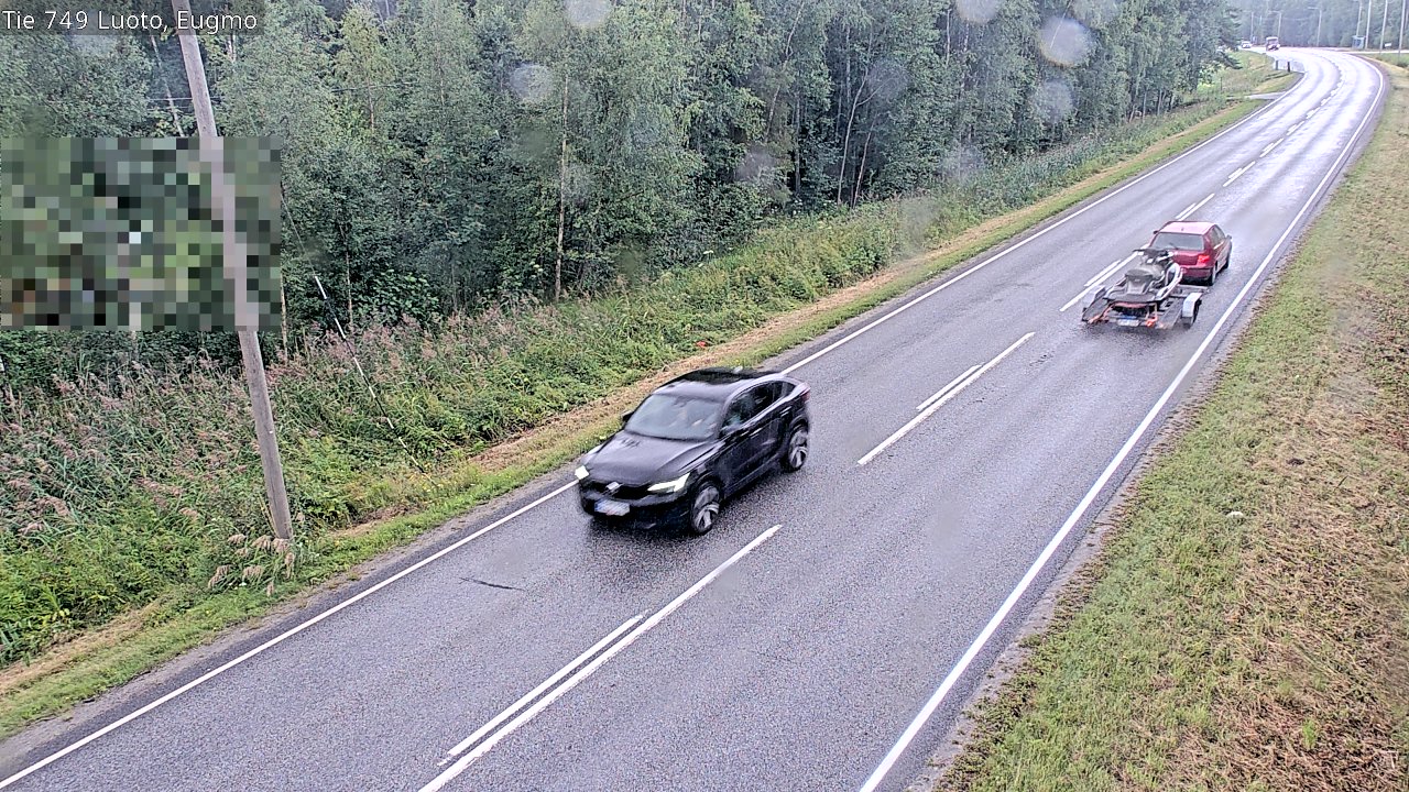 Weather Camera Image Road 749 Luoto, Eugmo, Luoto, Pohjanmaa