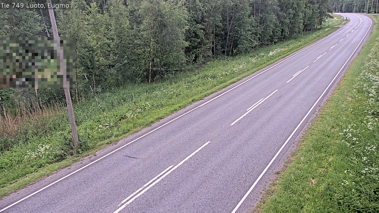 Kelikamerat Kuva Tie 749 Luoto, Eugmo, Luoto, Pohjanmaa
