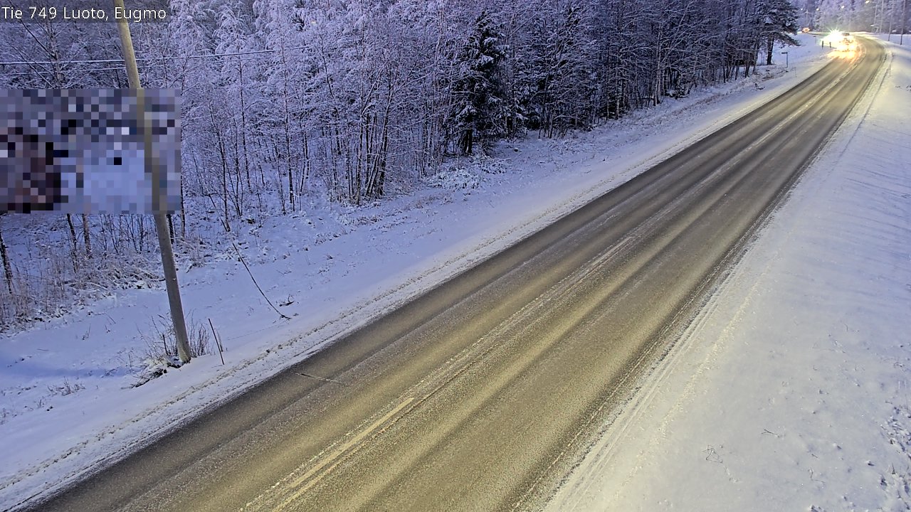 Kelikamerat Kuva Tie 749 Luoto, Eugmo, Luoto, Pohjanmaa