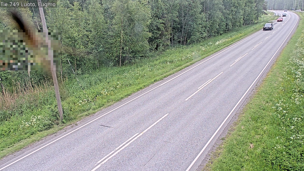 Kelikamerat Kuva Tie 749 Luoto, Eugmo, Luoto, Pohjanmaa