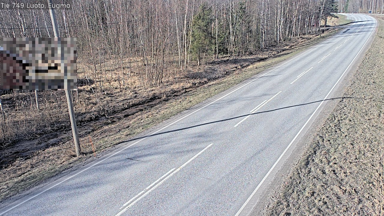 Weather Camera Image Väg 749 Larsmo, Eugmo, Luoto, Pohjanmaa