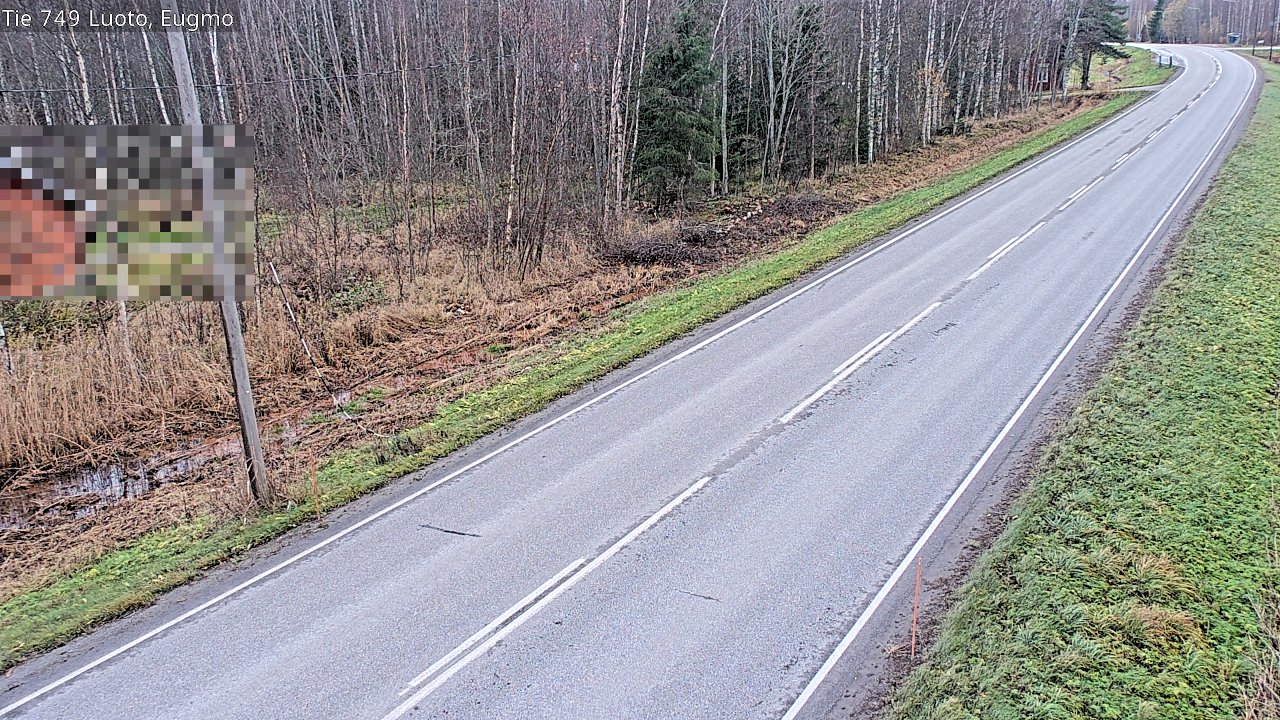 Kelikamerat Kuva Tie 749 Luoto, Eugmo, Luoto, Pohjanmaa