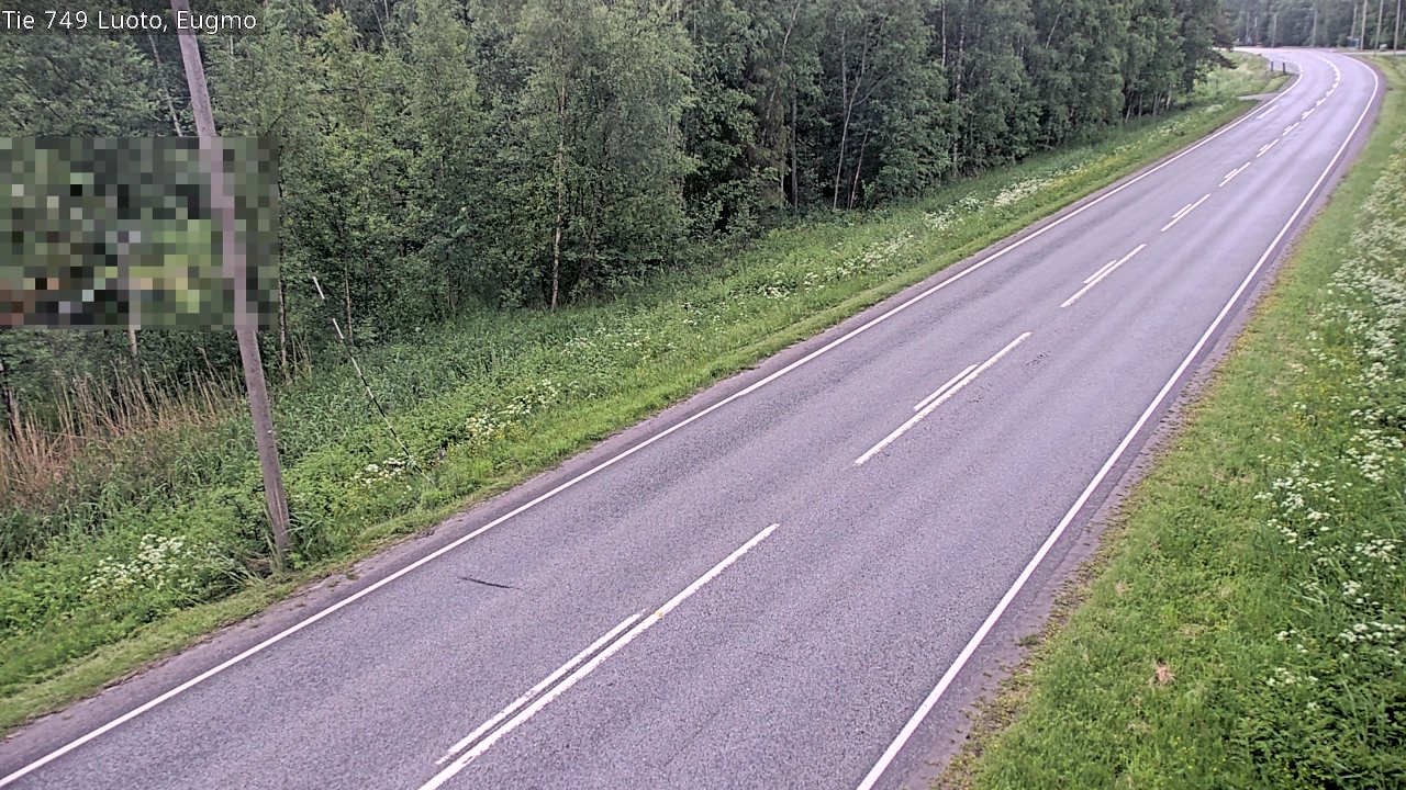 Kelikamerat Kuva Tie 749 Luoto, Eugmo, Luoto, Pohjanmaa
