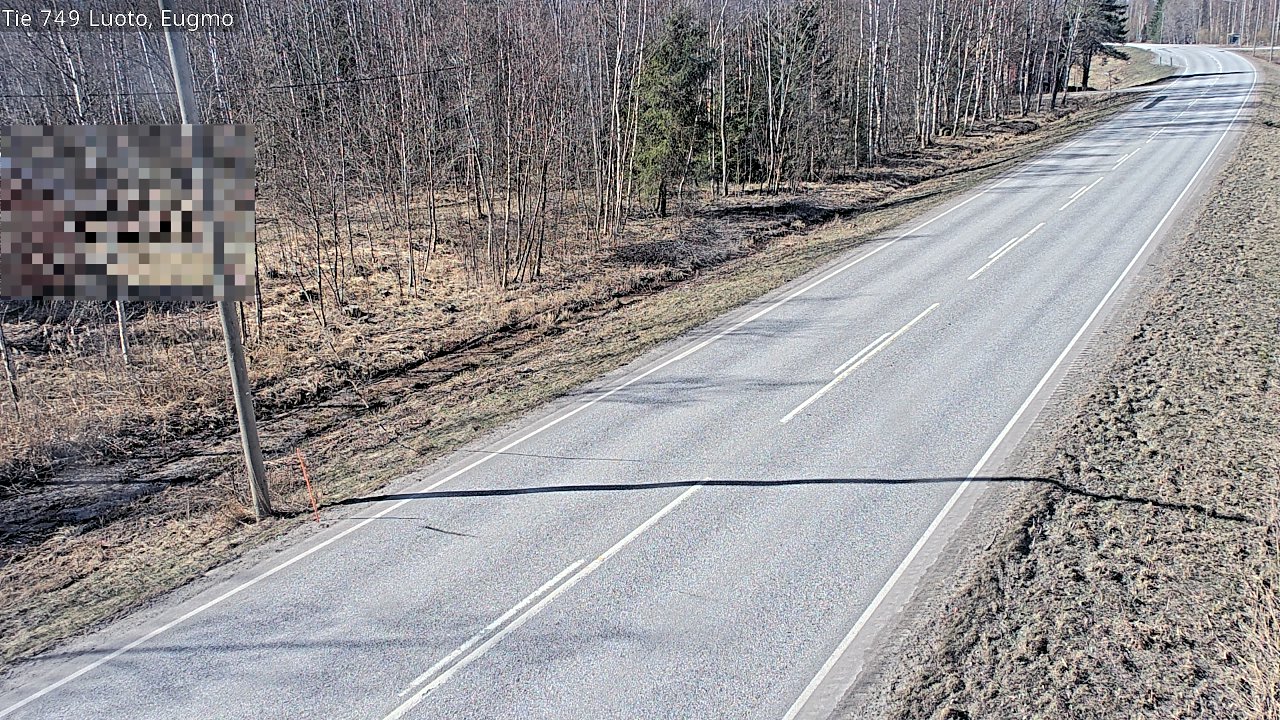 Kelikamerat Kuva Tie 749 Luoto, Eugmo, Luoto, Pohjanmaa