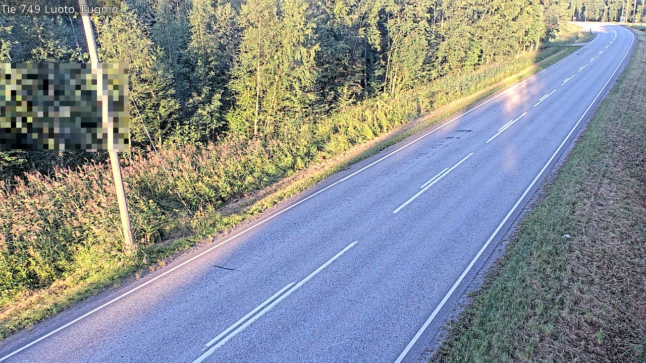 Kelikamerat Kuva Tie 749 Luoto, Eugmo, Luoto, Pohjanmaa