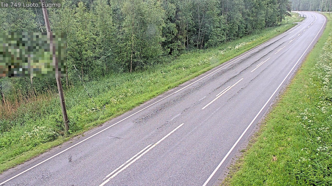Kelikamerat Kuva Tie 749 Luoto, Eugmo, Luoto, Pohjanmaa