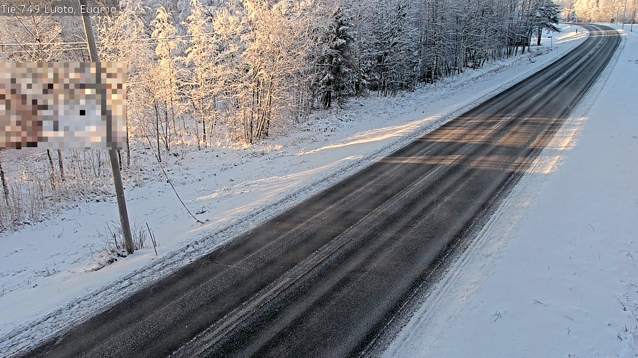 Weather Camera Image Road 749 Luoto, Eugmo, Luoto, Pohjanmaa