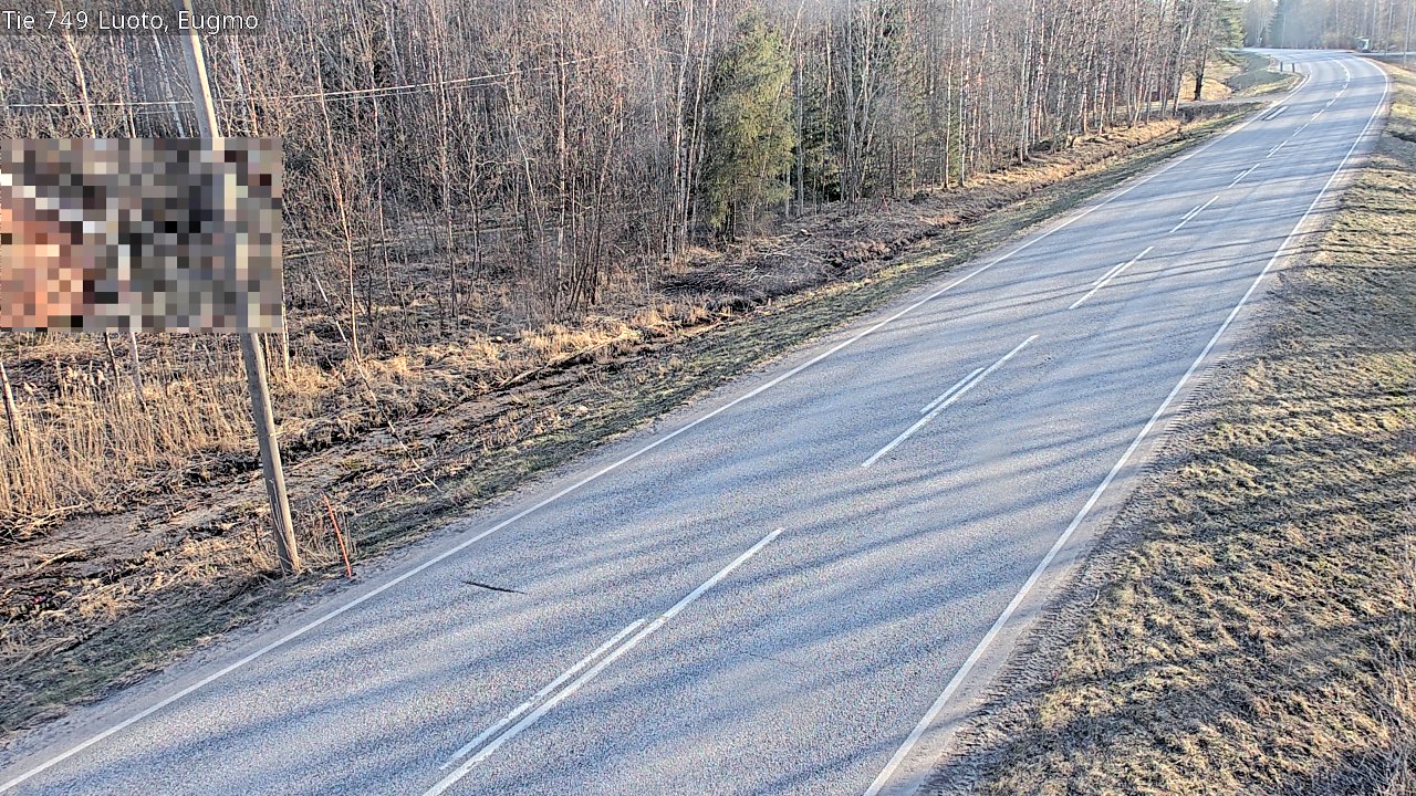Kelikamerat Kuva Tie 749 Luoto, Eugmo, Luoto, Pohjanmaa