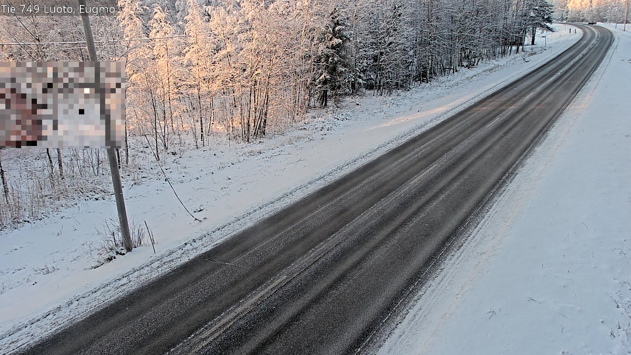 Weather Camera Image Road 749 Luoto, Eugmo, Luoto, Pohjanmaa