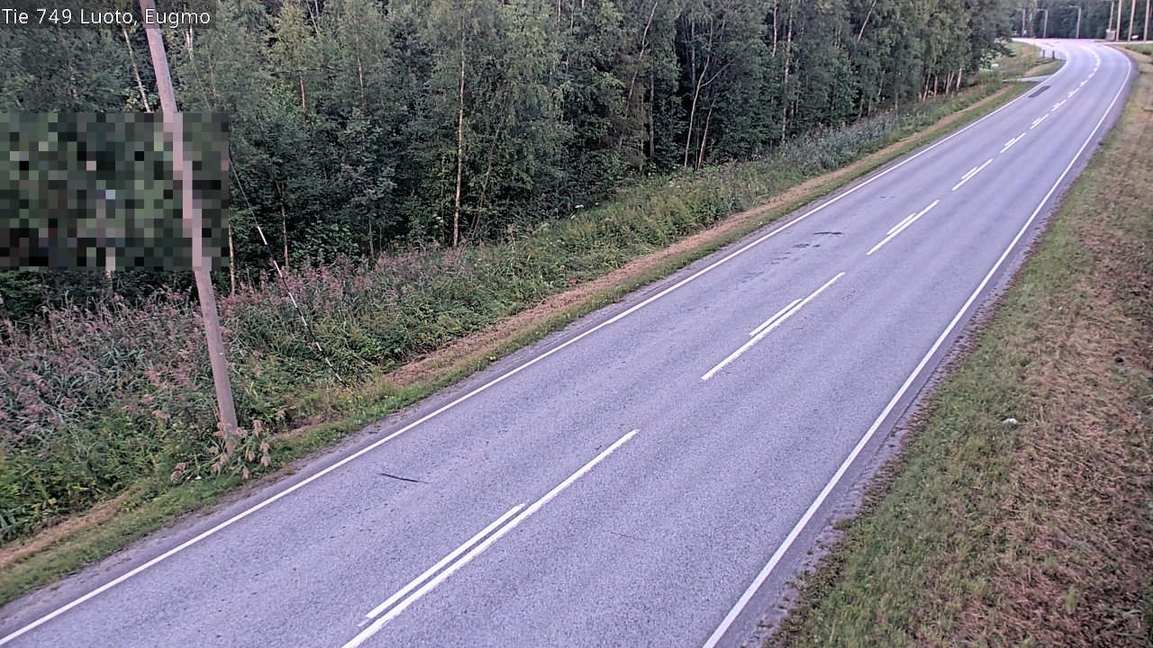 Weather Camera Image Väg 749 Larsmo, Eugmo, Luoto, Pohjanmaa